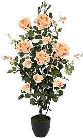 Kunstbaum I.GE.A. "Rosenbusch im Topf",