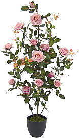 Kunstbaum I.GE.A. "Rosenbusch im Topf",