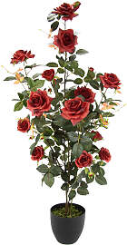 Kunstbaum I.GE.A. "Rosenbusch im Topf",