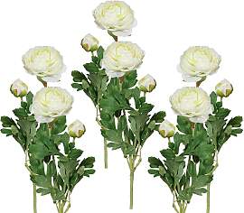 Kunstblume CREATIV GREEN, beige (creme), H:40cm,