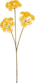 Kunstblume Heracleum I Gelb ca. 75cm