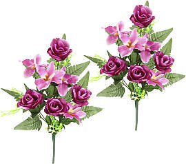 Kunstblume I.GE.A. "Bouquet aus Orchideen und 