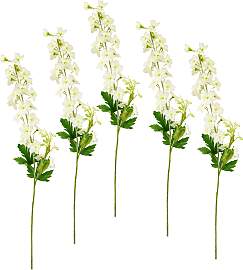 Kunstblume I.GE.A. "Delphinium", weiß,