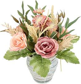 Kunstblume I.GE.A. "Gesteck Rosen im