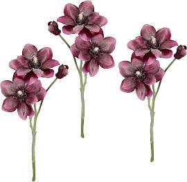Kunstblume I.GE.A. "Magnolie", rot,