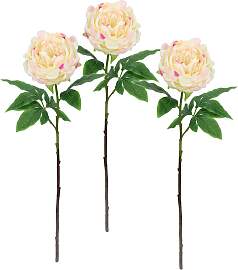 Kunstblume I.GE.A. "Päonie Bauernrose", 