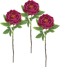Kunstblume I.GE.A. "Päonie Bauernrose", 