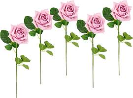 Kunstblume I.GE.A. "Rose", rosa, B:9cm