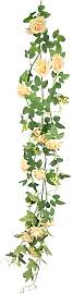 Kunstblume I.GE.A. "Rosenranke", orange, 