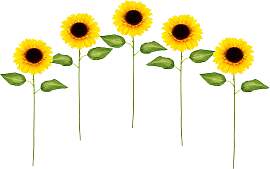Kunstblume I.GE.A. "Sonnenblume", gelb,