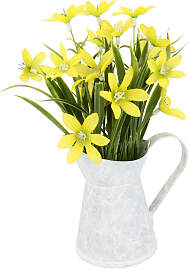 Kunstblume I.GE.A. "Sternblume", gelb,