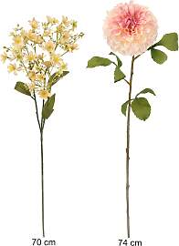Kunstblume I.GE.A. "Stielblumen-Sortiment