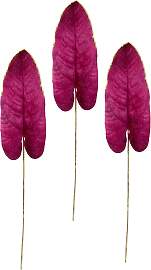 Kunstblume I.GE.A. "Strelitzienblatt",