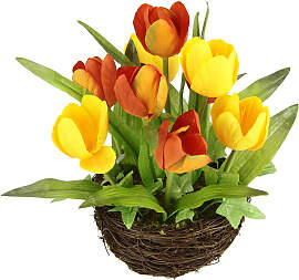Kunstblume I.GE.A. "Tulpe", bunt