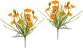 Kunstblume OTTO HOME "Mohnblumen",