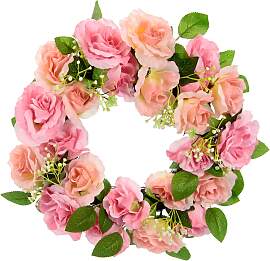 Kunstkranz I.GE.A. "Rosen", rosa, B:35cm 