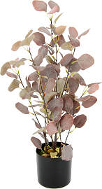 Kunstpflanze I.GE.A. "Eukalyptus", rot
