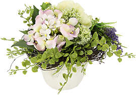 Kunstpflanze I.GE.A., lila (violett hell), B:25cm