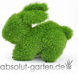Kunstrasenfigur "Hase" Grasfigur 35cm /