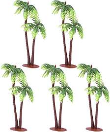 Kunststoff Coconut Palm Baum Miniatur Pflanze