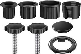 Kunststoff Schirmständer Adapter Kit mit drei