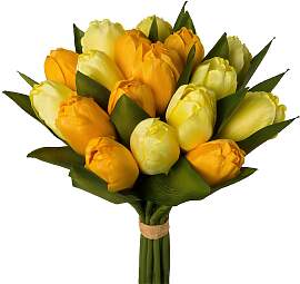 Kunsttulpe OTTO HOME "Tulpenbund", gelb, 