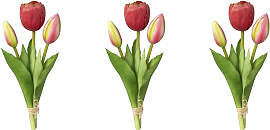Kunsttulpe OTTO HOME "Tulpenbund", rosa, 