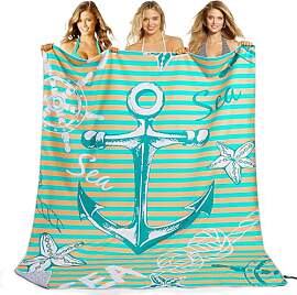 KUOGAS Strandtuch XXL 200x145 cm,Groß