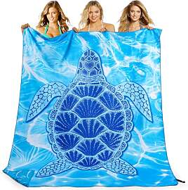 KUOGAS Strandtuch XXL 200x145 cm,Groß