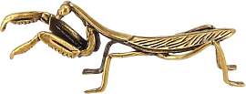 Kupfer-Gottesanbeterin-Figur, Ornament, Kleine