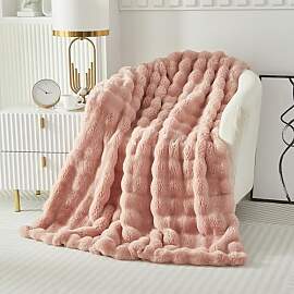 Kuscheldecke Kaninchen Plüsch Flauschige Decke