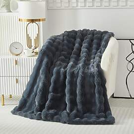 Kuscheldecke Kaninchen Plüsch Flauschige Decke