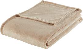 Kuscheldecke Michael XXL in Beige ca. 220x240cm