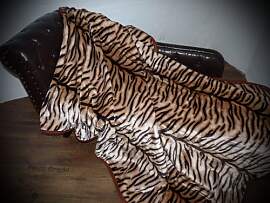 Kuscheldecke Tagesdecke Decke Tiger - Fell Modell