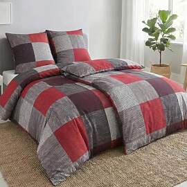 Kuscheli 4-teilige Bettwäsche 135x200 –