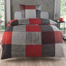 Kuscheli Bettwäsche 155x220 2 teilig - Mikrofaser 