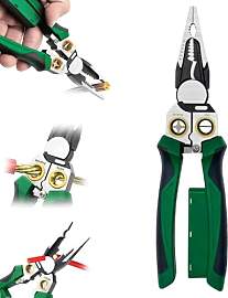 KUWUNG Abisolierzange, 8-in-1 Kabel Abisolierer