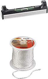 kwb Schnur-Wasserwaage, 78 mm, leicht, klein, mit