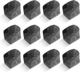 KWJEIULSOQ 12 Stück Bodenschoner Bierzeltgarnitur 