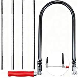 KWJEIULSOQ Laubsäge Set, 1 Laubsäge & 8