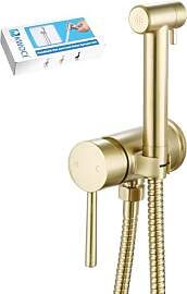 KWOCI Edelstahl Bidet Handbrause Set mit goldener