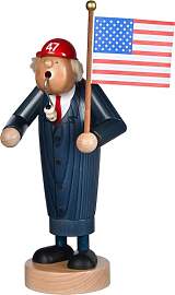 KWO Räuchermännchen Präsident - 28 cm