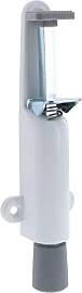 KWS Türfeststeller 1028 silber weiß RAL 9016