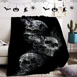 KXHHYB Halloween Decke 150x200,Fledermäuse