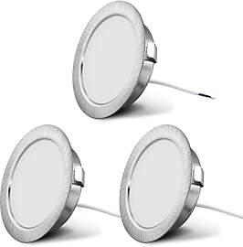 KYOTECH 3er Set LED Möbelleuchte 230V,3.5W LED