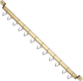 Kyraton Küchenutensilienregal mit 14 Haken,