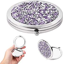 KYSUN 7 cm Taschenspiegel, Kleiner Runder
