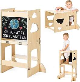 KYWAI® Lernturm ab 1 Jahr klappbar – Lernturm