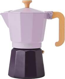 La Cafetière Espressokanne 6 Tasse lila Farbe