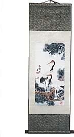 lachineuse – Kakemono japanische Kraniche –